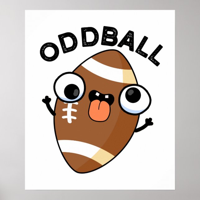 Poster Jeu De Football Amusant (Devant)