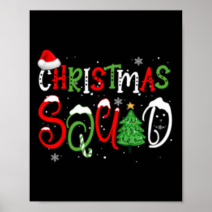 Poster Jeu de Noël 2024 Funny Xmas Tree Family Matchi