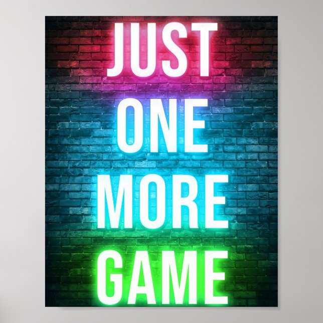 Poster Jeu Juste Un Jeux De Plus (Devant)