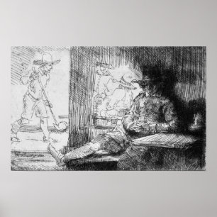 Poster Jeu Kolf, 1654