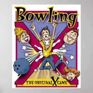 Poster Jeu original de "X"