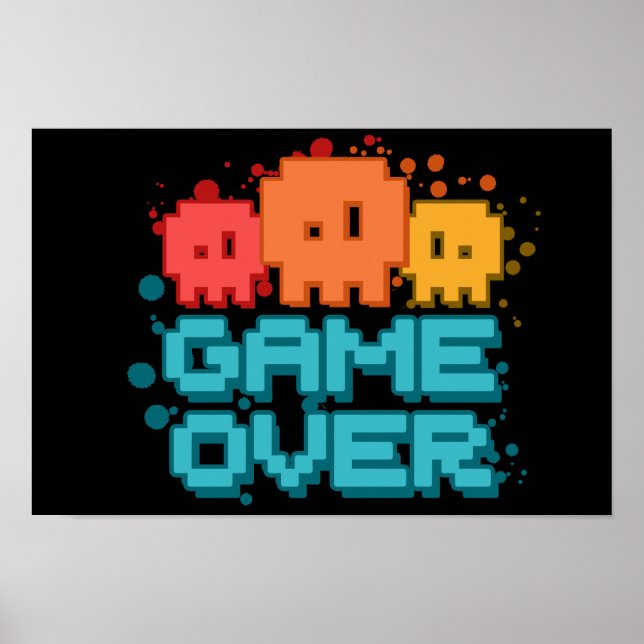 Poster Jeu terminé (Devant)
