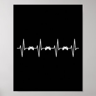Poster Jeu Vidéo Drôle T Chemise Graphique Joueur de part
