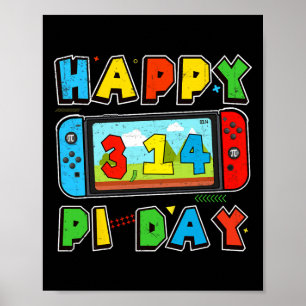 Poster Jeu Vidéo Jour Jeu Jeu Jeu Math Enseignant Enfants