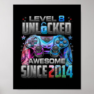 Poster Jeu vidéo Unlocked Awesome Since 2014