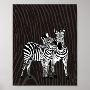 Poster Jeu Zebra