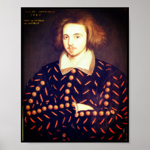 Poster Jeune Christopher Marlowe
