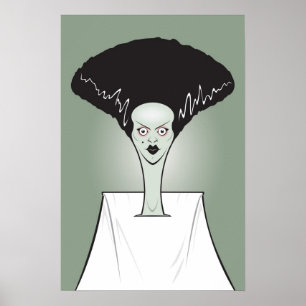Poster Jeune mariée d'affiche de Frankenstein