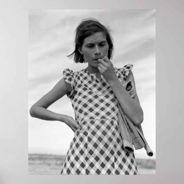 Poster Jeune mère en Californie 1937 (Devant)