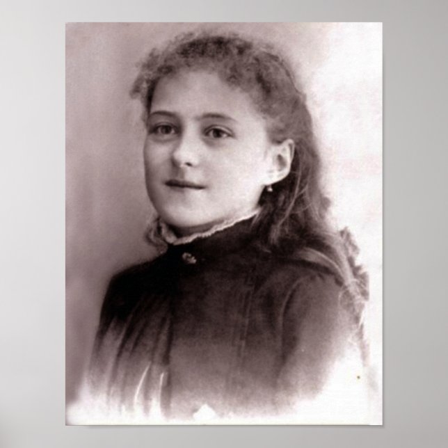 Poster Jeune Saint-Thérèse de Lisieux (Devant)