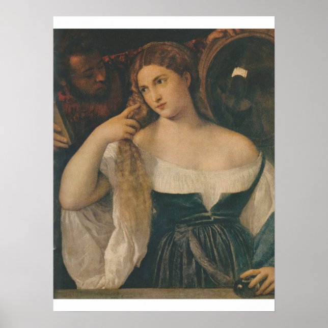Poster JEUNES FEMMES À SA TOILETTE c. TITIAN-POSTER 1513 (Devant)