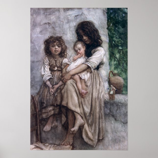 Poster Jeunes filles d'Ischia (Devant)