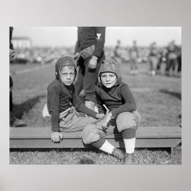 Poster Jeunes joueurs de football, 1925 (Devant)