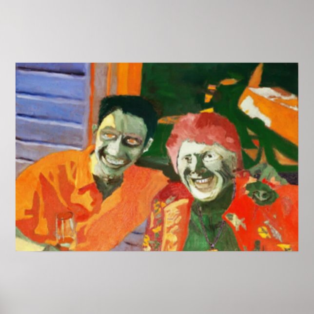 POSTER JEUNESSE ET BEAUTÉ PARTAGENT UN RIRE (Devant)