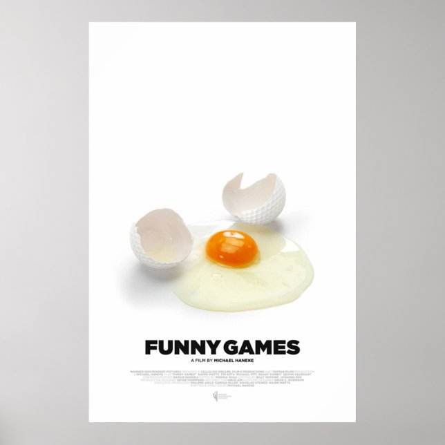 Poster Jeux amusants une feuille (Devant)