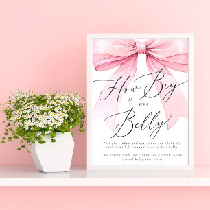 Poster Jeux de Coquette Rose Quelle est la taille de son 