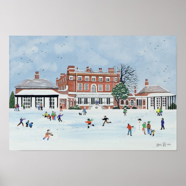 Poster Jeux de neige 1991 (Devant)