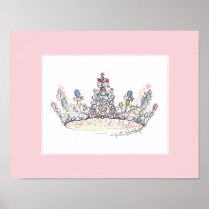 Poster Jewel Crown par Heather French Henry