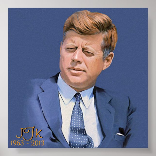 POSTER JFK 1963 - 2013 (Devant)