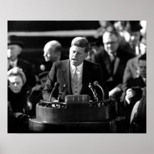 Poster JFK Inauguaration