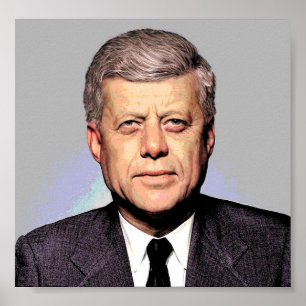 Poster JFK, si...