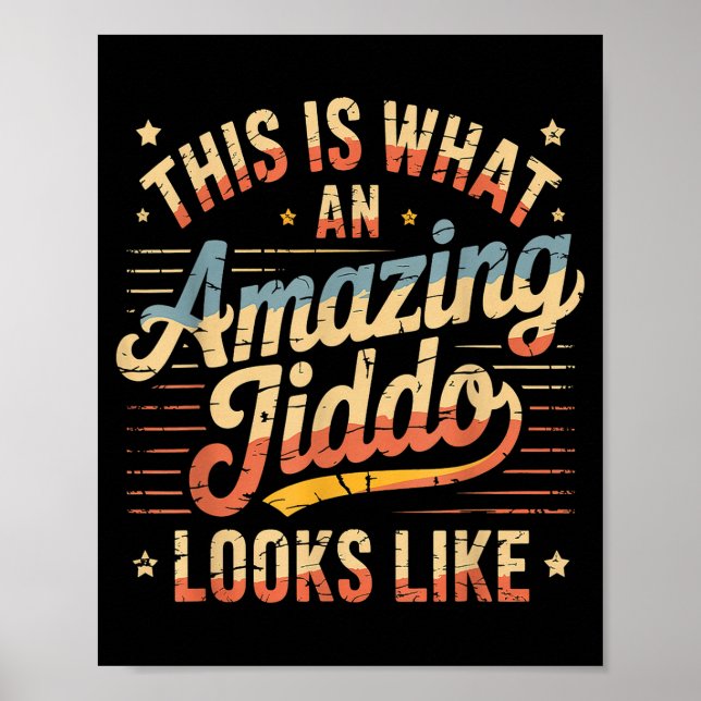 Poster Jiddo incroyable  (Devant)