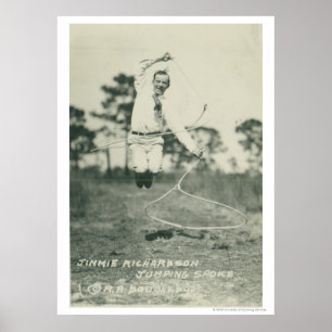 Poster Jimmie Richardson saut parlé.