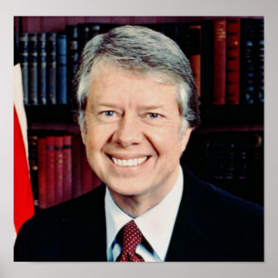 Poster Jimmy Carter, 39ème président des États-Unis