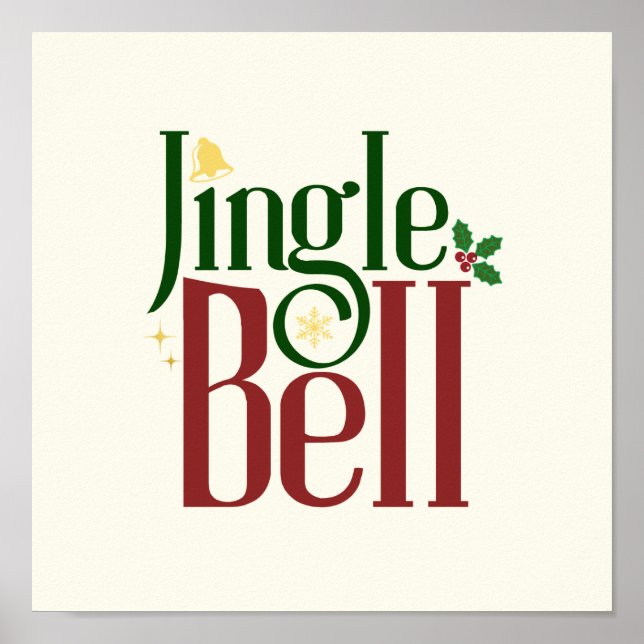 Poster Jingle Bell (Devant)