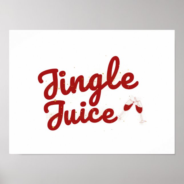 Poster Jingle Juice, Fête de Vacances (Devant)