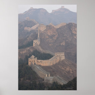 Poster Jinshanling section, Grande Muraille de Chine