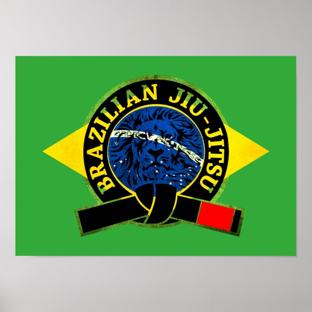 Poster Jiu-Jitsu (Devant)