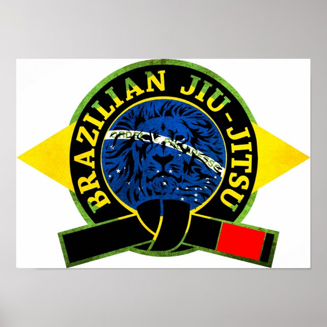 Poster Jiu-Jitsu (Devant)