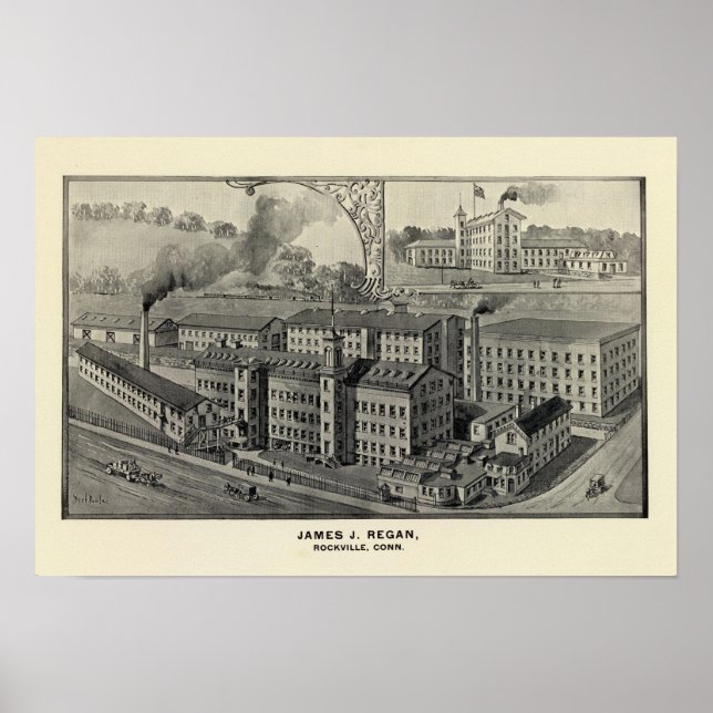 Poster JJ Regan Factory (Devant)