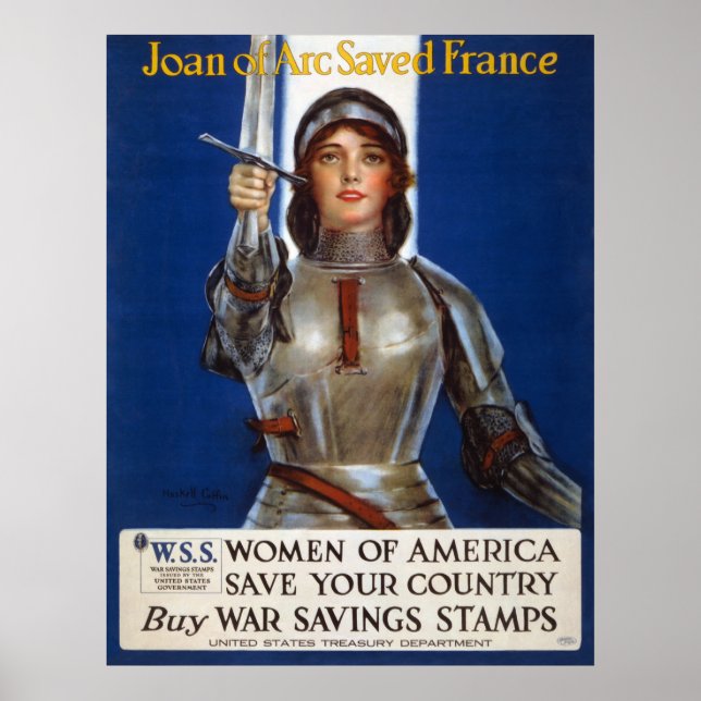 Poster Joan d'Arc (Devant)