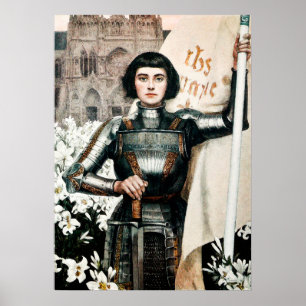 Poster Joan of Arc by Albert Lynch