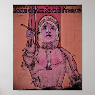 Poster Joan of Arc WWII Buy Bonds