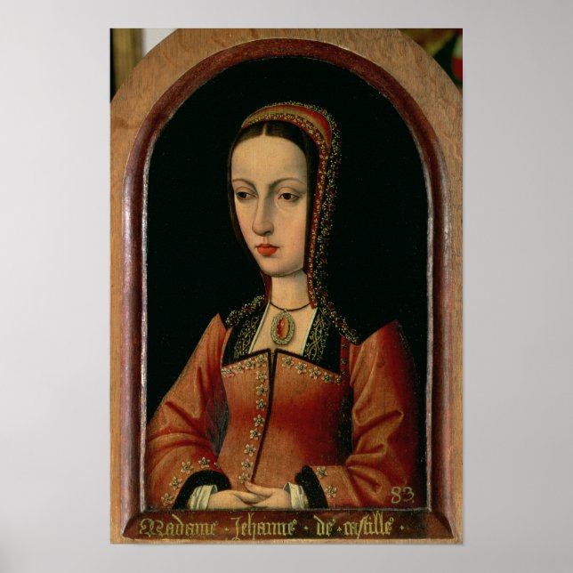 Poster Joanna ou Juana `The Mad' de Castille (Devant)