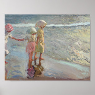 Poster Joaquin Sorolla - Les Trois Soeurs