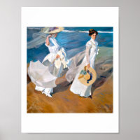 Joaquín Sorolla paseos a orillas del mar