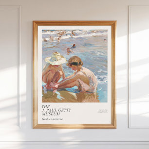 Poster Joaquín Sorolla y Bastida Blessé Pied Art