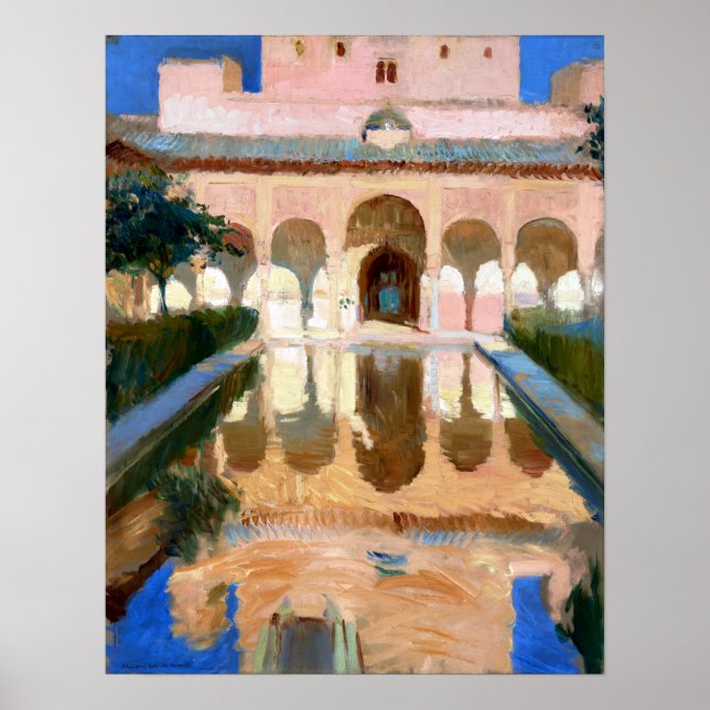 Poster Joaquin Sorolla y Bastida Hall des Ambassadeurs (Devant)