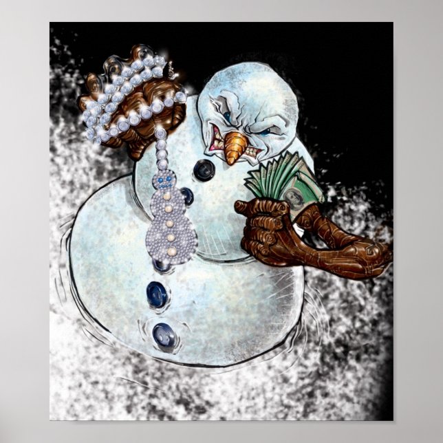 Poster J'Obtiens De L'Argent (Devant)