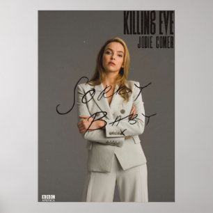 Poster Jodie Comer dans Killing Eve Character