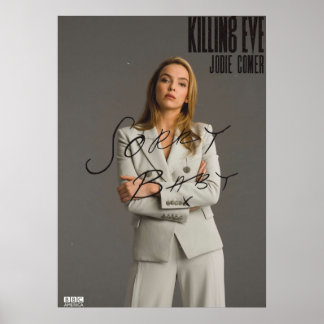 Poster Jodie Comer dans Killing Eve Character