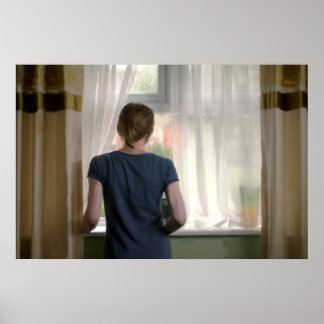 Poster Jodie regarde la pluie