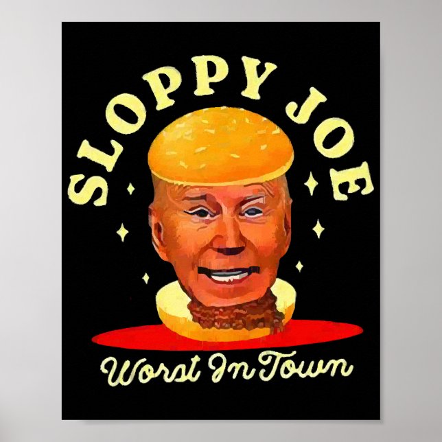 Poster Joe Biden anti-président (Devant)