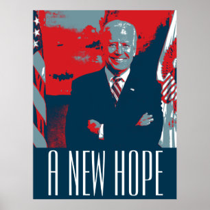 Poster Joe Biden UN NOUVEL ESPOIR