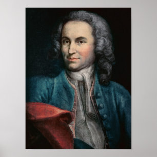 Poster Johann Sebastian Bach c.1715