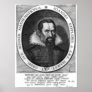 Poster Johannes Kepler 1590